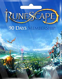 RuneScape - 90 days Game Time Card